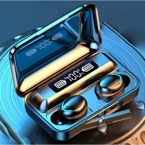 V5.0 Bluetooth Earphones Wireless Headphones TWS With Microphone Sports Waterproof Multifunctional Headsets For Android