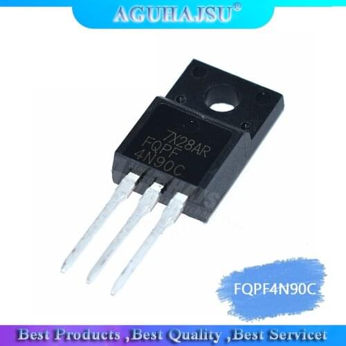 10PCS FQPF4N90C TO-220F 4N90C 4N90 MOSFET 900V N-Ch Q-FET advance C-Series New original