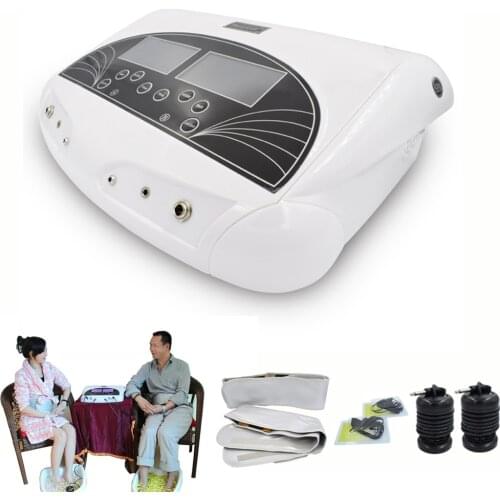 2016 Ion Far Infrared Ionic Cleanse Detox Foot Bath Machine Detox Array Combined with detox foot spa use 110-240V DHL shipping