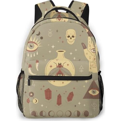 2021 Travel Backpacks Esoteric Print Girl Backpack For Women Large Capacity School Bag For Teenage