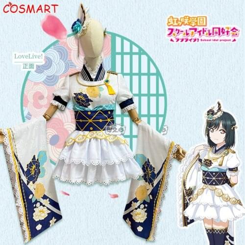 Anime Lovelive! PDP Mifune Shioriko School Idol Uniform Lovely Lolita Dress Cosplay Costume Halloween Party Outfit For Women New