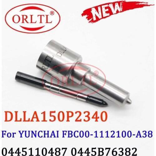 DLLA150P2340 Original Nozzle Tip DLLA 150 P 2340 Spray Diesel Common Rail Spray 0 433 172 340 for Bosch 0445110487 0445B76382