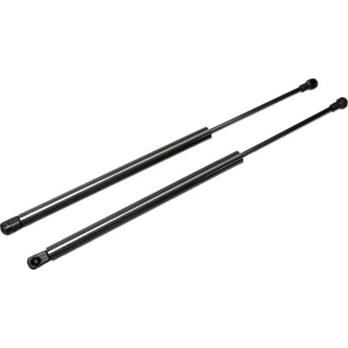 For Volkswagen VW POLO (9N) 2001-2012 Rear Boot Tailgate Carbon fiber Lift Supports Shock Spring Gas Struts ChargedDamper 500mm