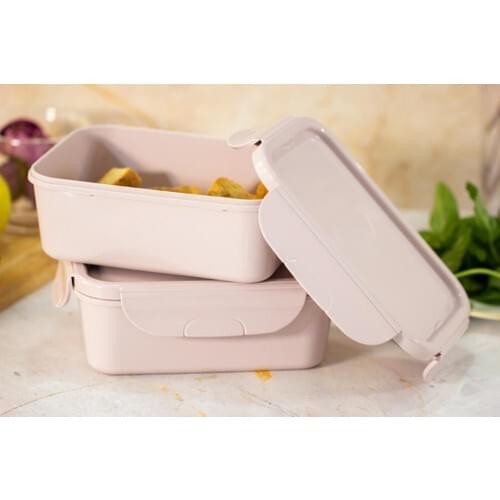 Herevin Dual 1 Lt Ziplock Storage Container Powder