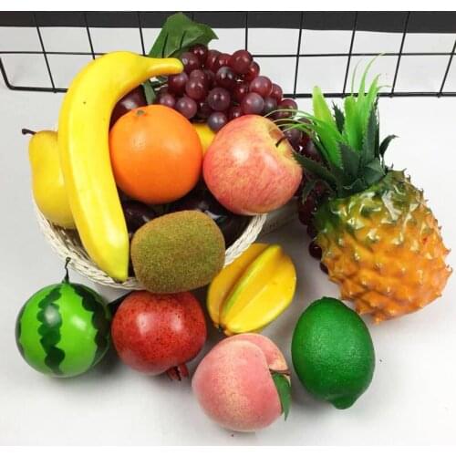 Emulational Fruit Fake Fruit Simulation Apple Banana String Home Cabinet Decoration Photography Shooting Props
