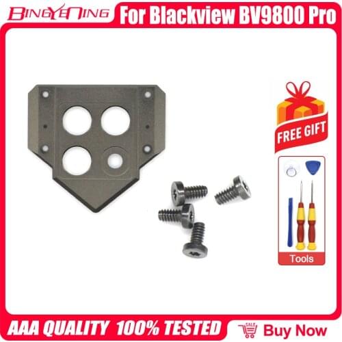 100% New Original Back Cover Rear Camera Decoration Metal Screws Parts Accessories Parts For Blackview BV9800 Pro Cellphone