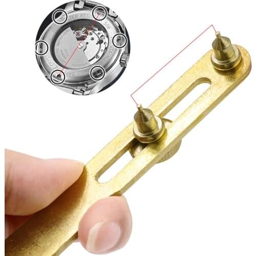 Metal Watch Repairing Tool Adjustable Back Case Cover Opener Remover Screw Watchmaker Open Battery Change Tool Watch Supplies