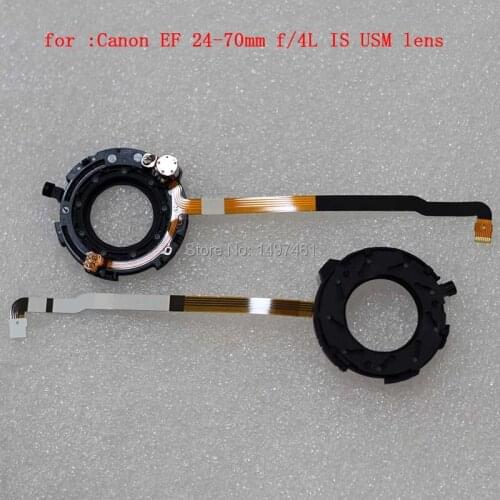 New Iris aperture assy with cable repair parts for Canon EF 24-70mm F4L IS USM Lens