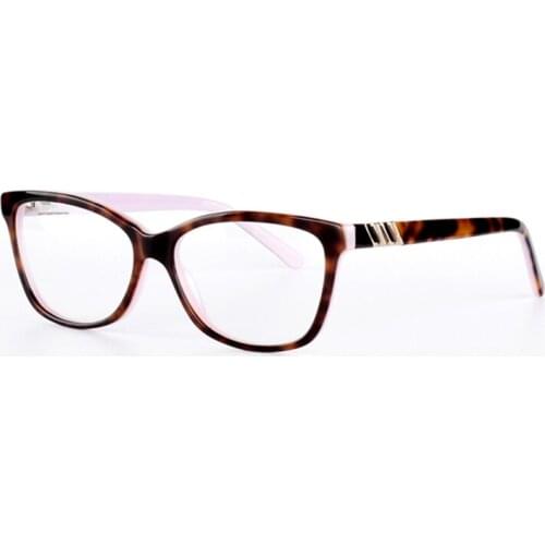 Print Frame Women Eyeglasses Frames High quality Fashion Women Cats Eye Glasses Frame Brand Designer Frames