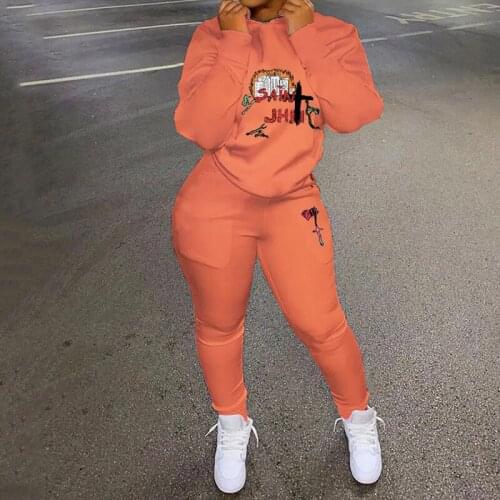 Autumn Womens Fashion Tracksuits Hoodies and Harem Pant Two Piece Female Sportwear Suits Jogger Pants Set Casual Sweatshirt Set