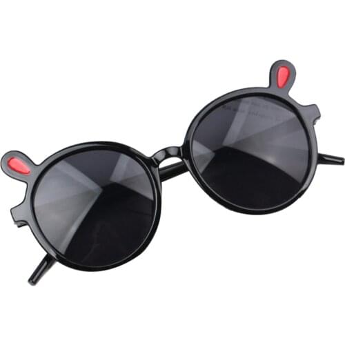 Pudcoco Portable Protective Patchwork Sunglasses Beach Wearing Sun Glasses For Children 7 Colors