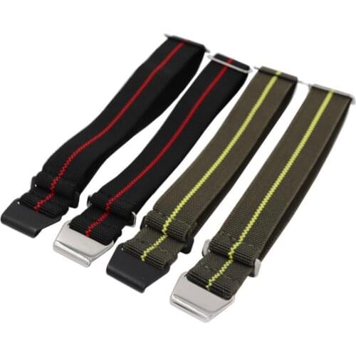 20mm Men Replacement Universal Nylon Braided Watchband Wrist Watch Strap Band Wearable Devices Smart Accessories