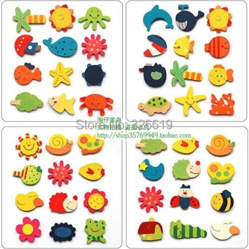 Smallsweet Wooden Fridge Magnets