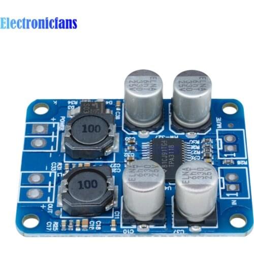 TPA3118 PBTL 60W DC8-24V Mono Digital Audio Amplifier Board AMP Module Chip For Arduino 1X60W 4-8 Ohms Replace TPA3110