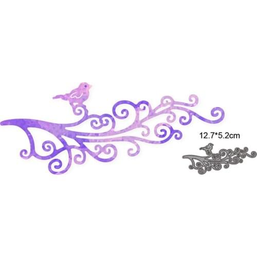Metal Cutting Dies Stencils dies Cut Mold Bird Vine Branch Scrapbooking dies embossing die cut decoation Paper Craft knife mould