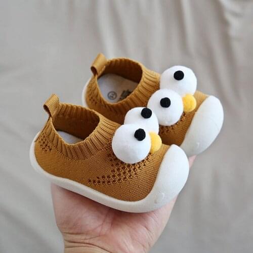 Spring autumn baby walking shoes baby boys shoes shoes kids shoes for girl net red pop big eyes Infant First Walker