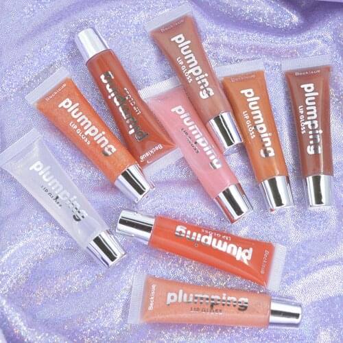 10ml Wet Cherry Gloss Plumping Liquid Lip Gloss Plumper Makeup Big Lip Gloss Moisturizer Plump Volume Shiny Vitamin E Lip Oil
