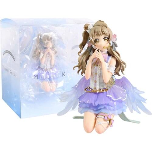 Anime Love Live! Sexy Girl Kotori Minami White Day Edition PVC Action Figure Anime Sexy Figure Collectible Statue Toys Doll Gift