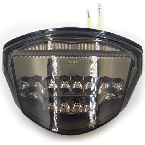 Aftermarket Free Shipping Motorcycle Parts LED Tail Brake Light Turn Signals for Suzuki GSX-R GSXR 1000 2007 2008 SMOKE