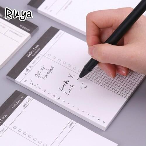 Book Diary Planner Notebook School binding Supplies Kawaii Stationery agenda caderno sketchbook journal notebooks writing pads