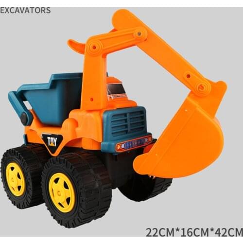 Baby Classic Simulation Engineering Car Toy Excavator Model Tractor Toy Dump Truck Model Car Toy Mini Gift For Boy
