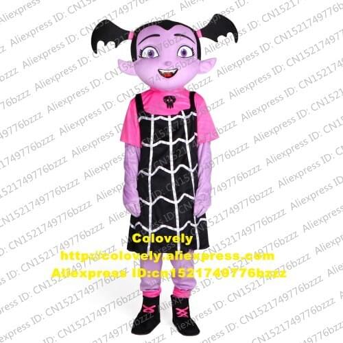 Vampirina Girl Vampire Mascot Costume Adult Cartoon Character Publicity Campaign Performance Costumes CX008 Free Shiping