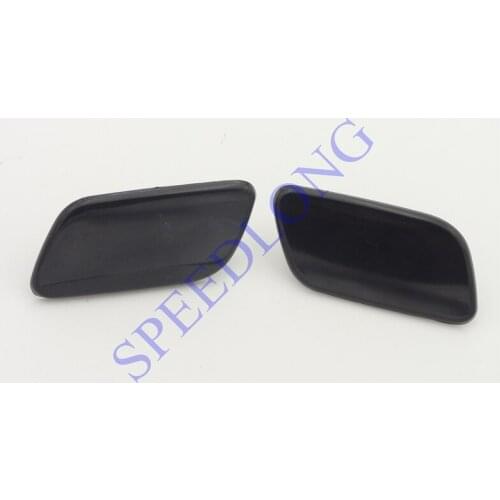2 Pcs/Pair RH and LH front bumper headlight washer nozzle covers caps for Subaru Forester 2014-2015