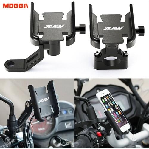 Motorbike Bicycle Handlebar Cell Phone Holder Mobile GPS Stand Bracket For Honda XADV 750 XADV750 X-ADV750 X-ADV X ADV 750