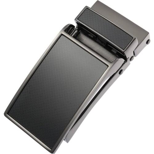 Mens Business Alloy Automatic Buckle Unique Men Plaque Belt Buckles for 3.1cm Ratchet Men Apparel Accessories luxury fashion