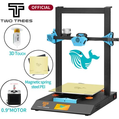 Twotrees Bluer Plus 3D Printer Kit I3 Mega Upgrade PEI Magnetic Build Plate Large Size Metal Frame BL Touch Screen printing BMG