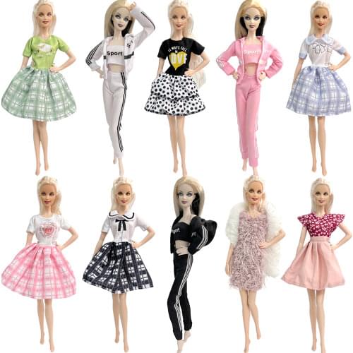 NK 5 pcs/set Fashion Plastic Headset microphone accessory For barbie doll Accessories Earphone Best Gift DZ