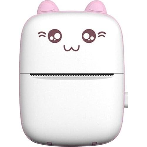 P82F Mini Portable For Mobile Phone Wireless Bluetooth Thermal Printer Photo Label