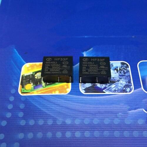 HF33F-005-HSL3 5VDC 5A 250VAC relays
