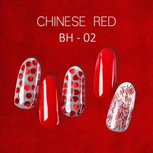 15ml Red Color Series Gel Nail Polish UV LED Coat Bottle Varnish Paint Colorful Manicure Nail Gel 6 Colors RED Gel Large Volume