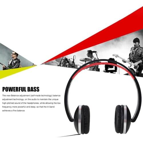 GS-785 Foldable Deep Bass 3.5mm Headphone PC Phone Stereo Music Gaming Headset For Huawei Xiaomi Redmi Samsung Phone Headphones
