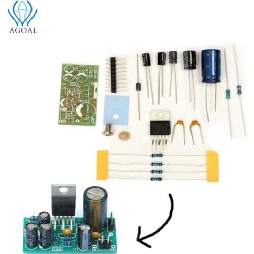 TDA2030A TDA2030 Electronic Audio Power Amplifier Board Module Mono 18W DC 9V - 24V Computer Active Speakers DIY Kit