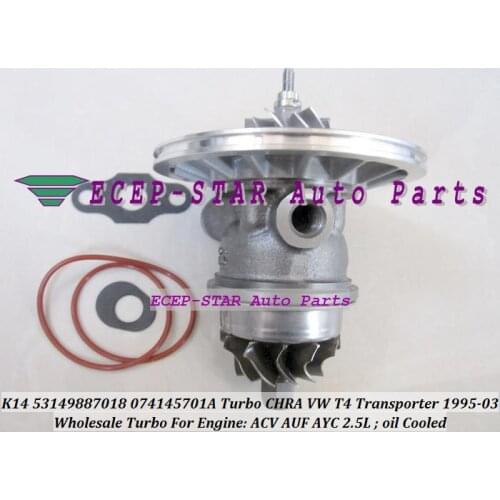 Turbo cartridge CHRA K14 7018 53149887018 53149707018 074145701A Turbocharger For VW T4 Transporter ACV AUF AYC AJT AYN 2.5L TDI