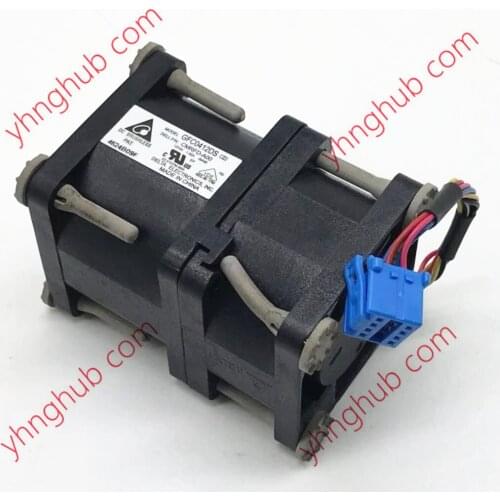 Detla Electronics GFC0412DS, P/N: CMRFD-A00, -BA42 DC 12V 1.82A 40x40x56mm Server Cooling Fan