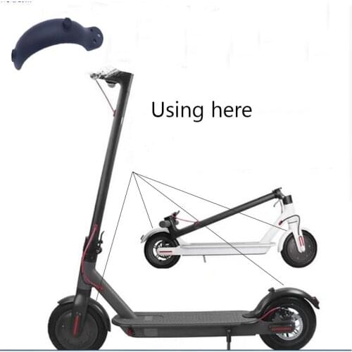Electric Scooter Splash Fender Parts Durable Scooter Mudguard Tire Splash Fender Soil Clean Scooter 2 color