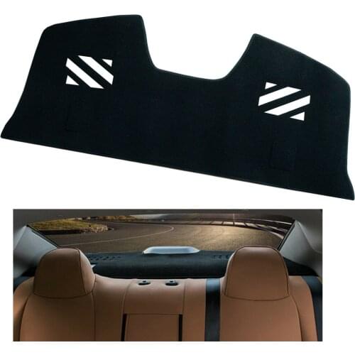 Car Rear Sunshade Cover Mat Protector Window Pad Carpet Polyester Fit for Nissan Sentra 2020-2021 Left Hand Drive Only
