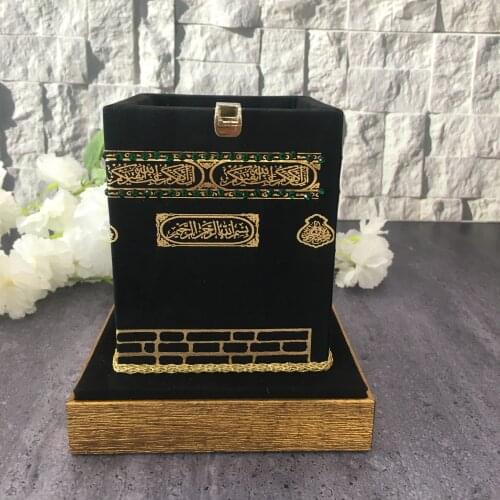 Islamic Home Table Decor 3D Kaaba Replica Islamıc Gift Pilgrimage Hadj Umra Islamic Decoration Objects Table Decor