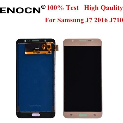 For Samsung Galaxy J7 2016 J710 LCD display SM-J710F J710M J710H J710FN LCD Display Touch Screen Digitizer
