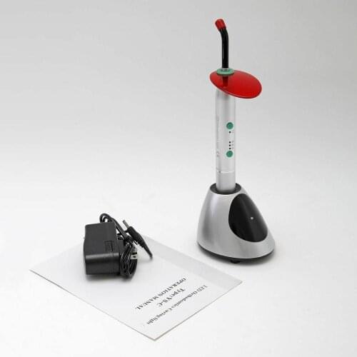 Dental cordless wireless LED Orthodontics Curing Light lamp 2000mw