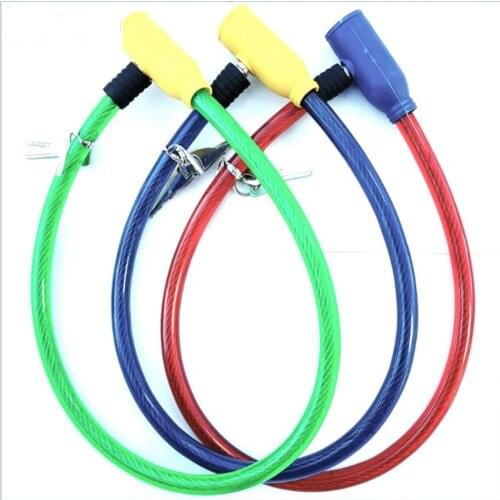 1 Ring-shaped Key Lock Bicycle Bicycle Steel Cable Lock Hardware Tool Equipment Accessories Wire Lock