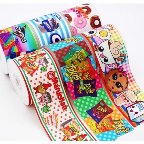 Cartoon Printed Grosgrain Ribbon 47004