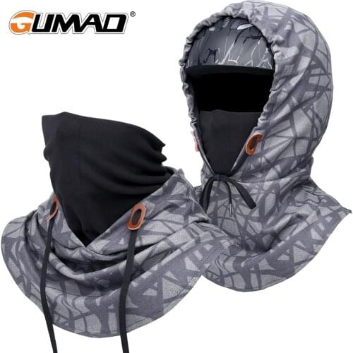 Ski Balaclava Face Mask Scarf Tactical Neck Warmer Gaiter Cover Airsoft Cycling Helmet Hood Sport Hiking Bandana Women Men Cap