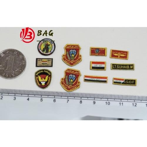 1/6 of the Action Figures Model ISOF Soldierstory SS105 Iraqi special forces chapter embroidery