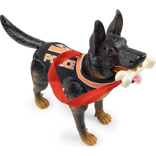 Simulation Puppy Model Electric Walking Children Toys Gift with Light Effect Creative Mini Control Smart Electronic Pet Kid Gift