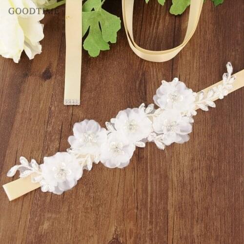 Fashion Wedding Sashes Belts,Bride Waistband Bridal Belts Sashes Elegant Flower Evening Party Prom Dresses Accessories