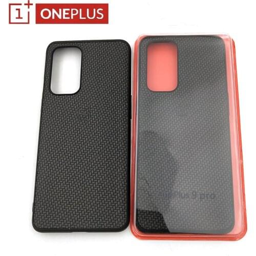 Original Oneplus 9 8 8T 7T Pro 9R Nord N10 N100 Protective Case Karbon Carbon Case Back Cover Shell For One Plus 9pro 8pro & Box